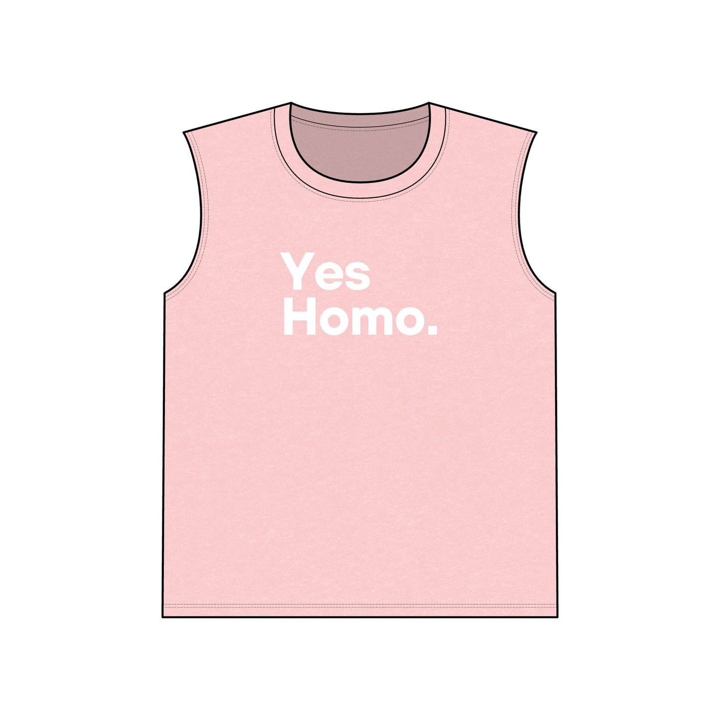 Yes Homo Unisex Jersey Tank