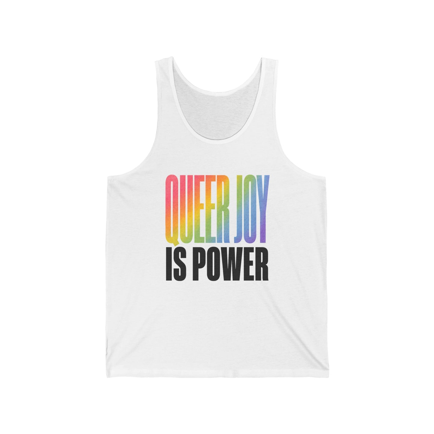 Queer Joy Is Power Unisex Tank
