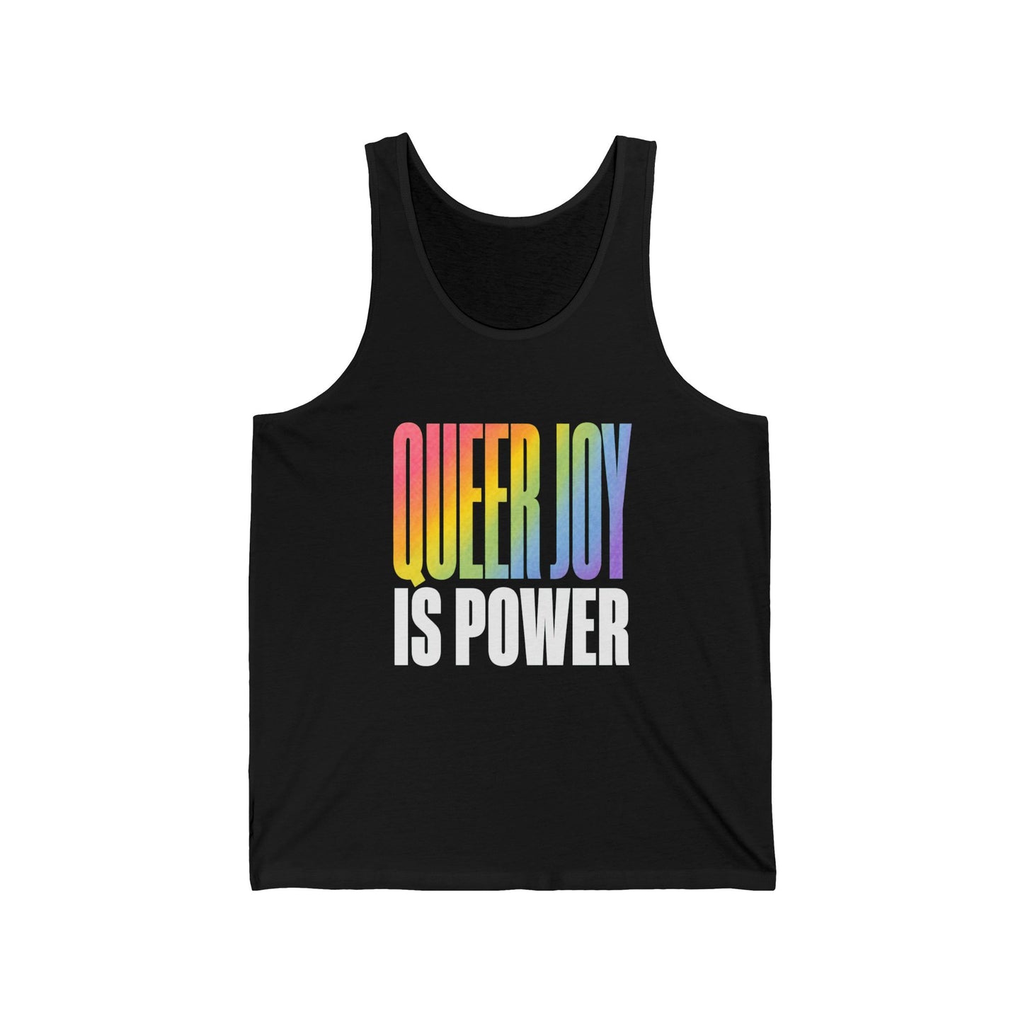Queer Joy Is Power Unisex Tank