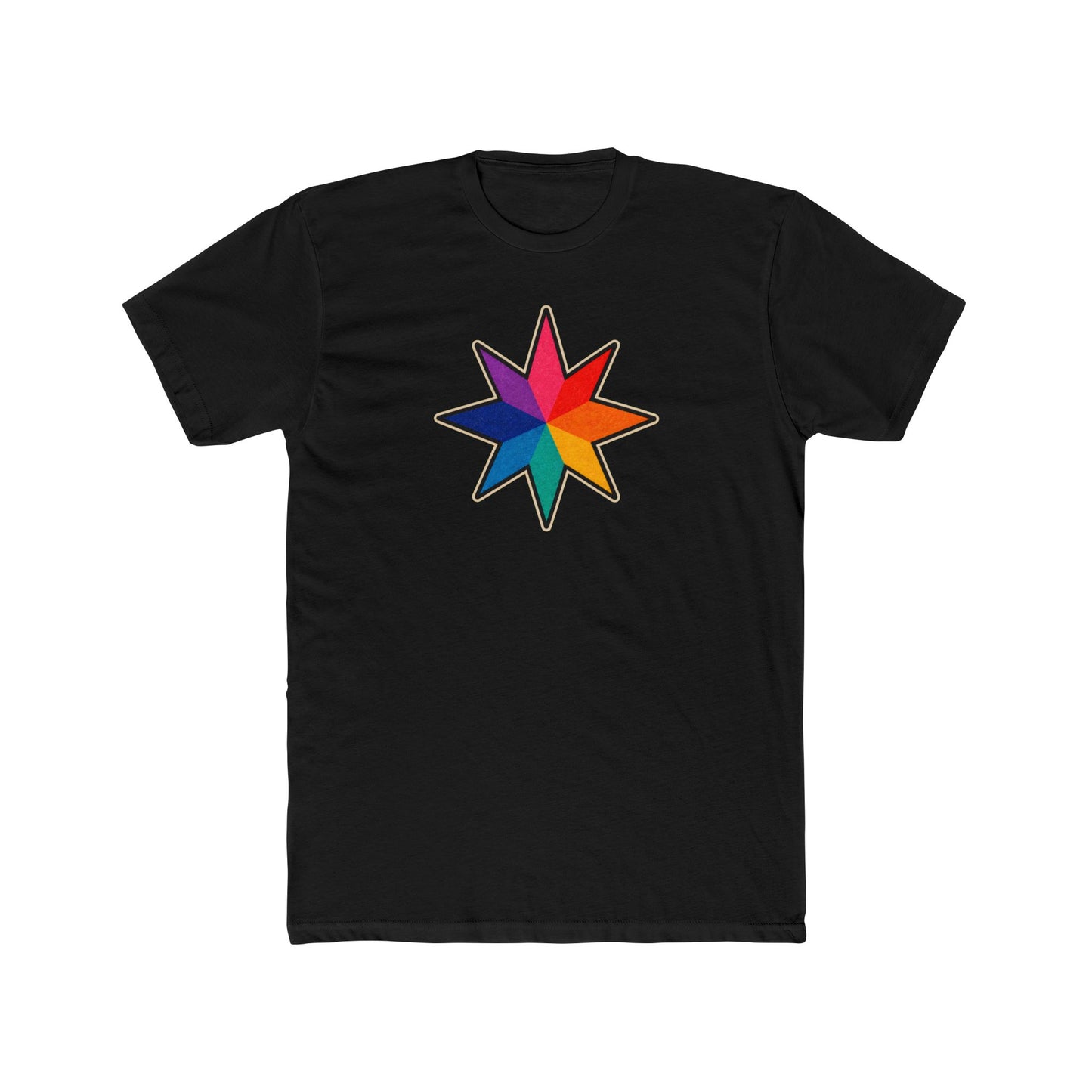 Rainbow Star Unisex T-Shirt