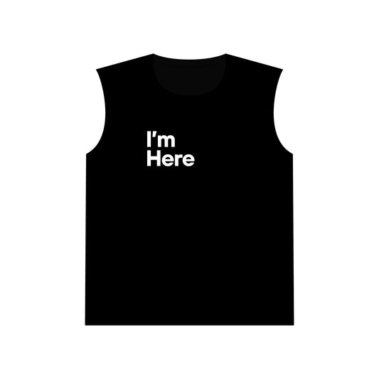 I'm Here Unisex Jersey Tank