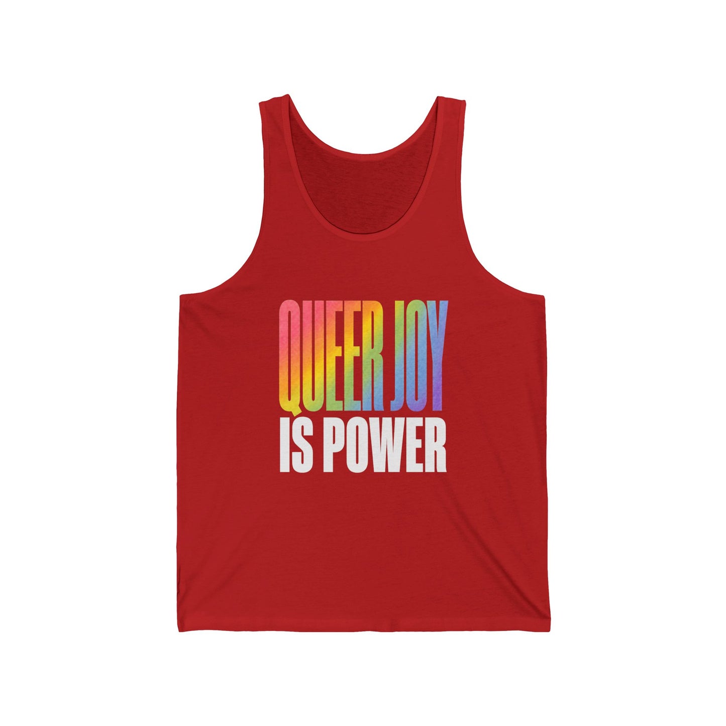 Queer Joy Is Power Unisex Tank