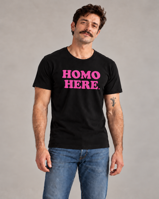 HOMO Here. T-Shirt